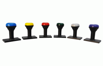 LH Rubber Stamp Holders Various Color