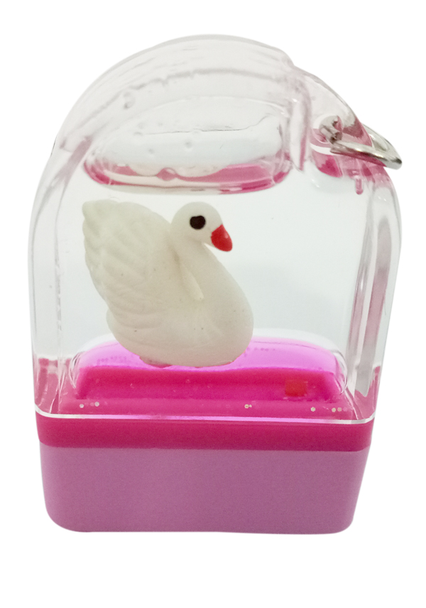 QQ Stamp - Swan (Pink)
